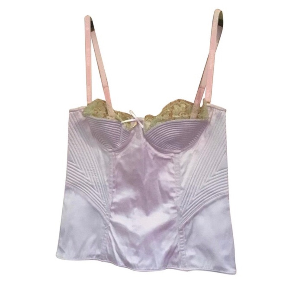 Roberto Cavalli Silk corset bustier